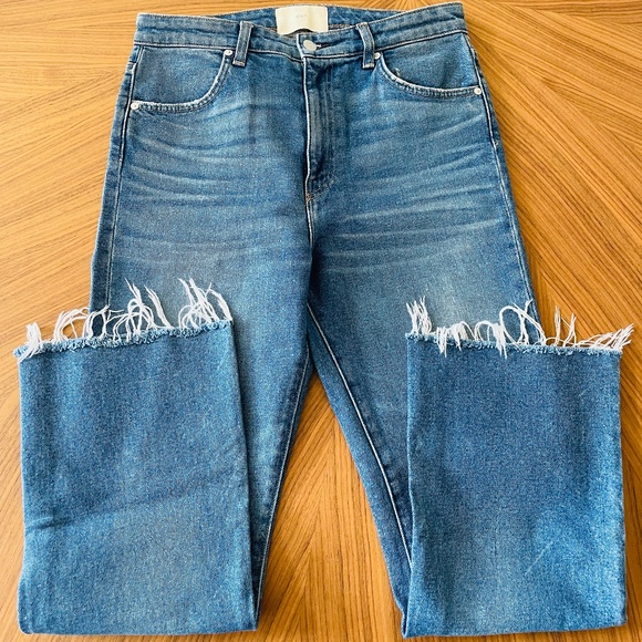 CQY Jeans Cqy High Rise Crop Flare Poshmark